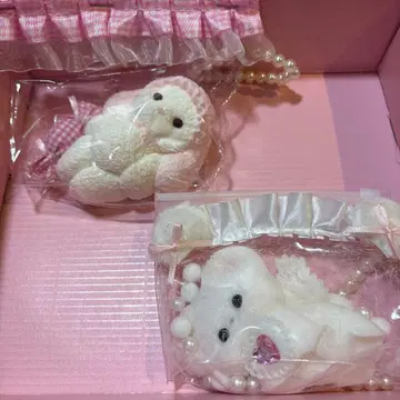 주물럭 스퀴즈 토끼, 고양이 2개 세트