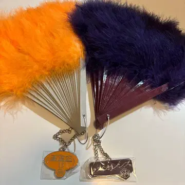 [여왕벌] 줄리 부채 2개 세트 바이올런스 정정정