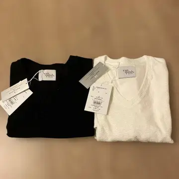 vanquish V넥 티셔츠 L 사이즈 2장 세트