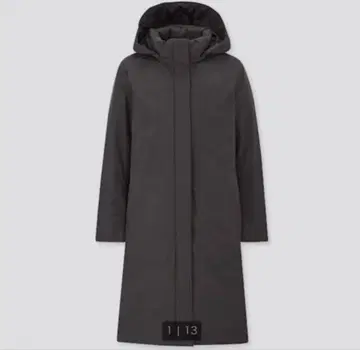 새상품급 UNIQLO 하이브리드 롱 다운 코트