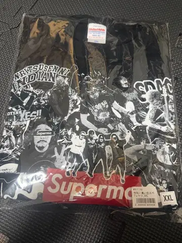 맥시멈 더 홀몬 레이와! 블랙 러브 스페셜 T셔츠 XXL 스페르마 새상품