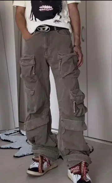 ZARA 카고 팬츠 유틸리티