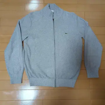 LACOSTE 그레이 니트 스웨터 사이즈 3