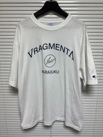 V.A. x FRGMT CHAMPION S/S TEE 화이트 XL