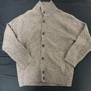 UNIQLO 그레이 하이넥 스웨터 XL