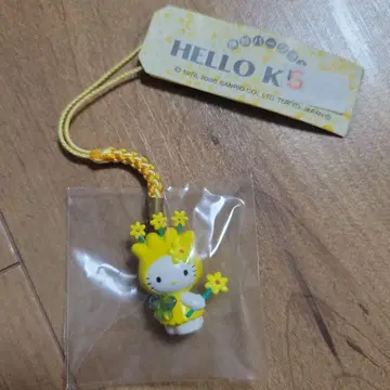[ 새상품 레어 ] 헬로키티 고토치 치바현 보소 한정판 끈 장식