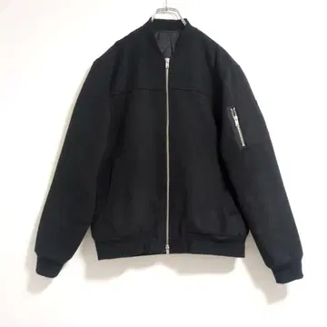 빈티지 블랙 퀼팅 점퍼 분종 두꺼운 원단 충전솜