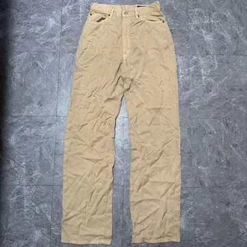 BOBSON TENCEL 베이지 치노 팬츠 LL 사이즈