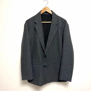 새상품급 단종 GU 오버 사이즈 자켓 글렌체크 XL 남성용