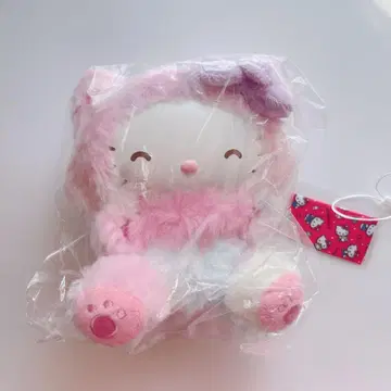 산리오 헬로키티 파인 페이스 캣 파스텔 컬러 키링