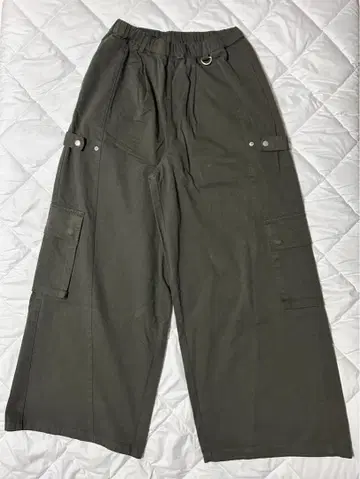 EPNK 스냅 버튼 턱 카고 팬츠