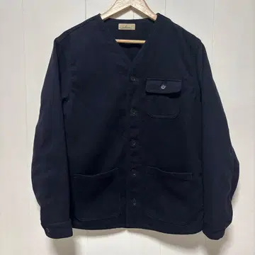 JAPAN BLUE JEANS 네이비 노카라 자켓 사이즈 L