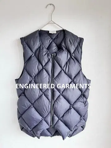 ENGINEERED GARMENTS 퀼팅 이너 다운 베스트 S
