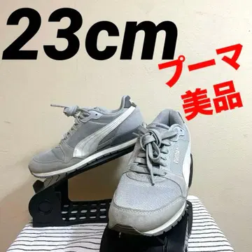 [새상품급] PUMA 푸마 그레이 스니커즈 23cm