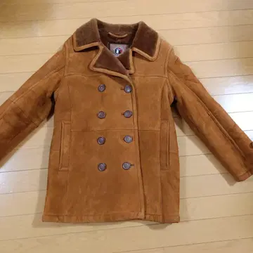 미사용품 GEORGIA 조지아 무스탕 코트 S 사이즈 브라운