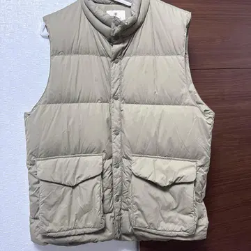 스노우피크 다운 베스트 L 베이지