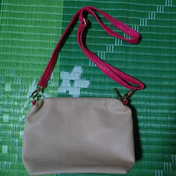 RODE SKO/로데스코 숄더백 베이지 핑크 새상품급