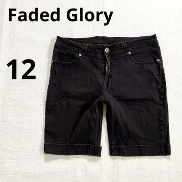 Faded Glory 페이디드글로리 [ 12 ] 블랙 하프 팬츠