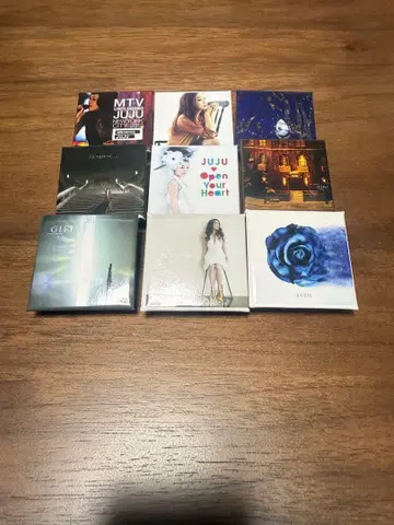 JUJU 캔 배지 9개 세트