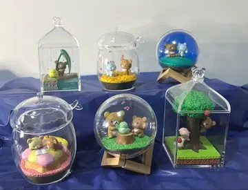 리락쿠마 테라리움 차이로이코구마의 친구들 전 6종류