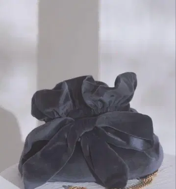 새상품 [ ZOZO 한정판 ] 벨로아 리본 복조리 백