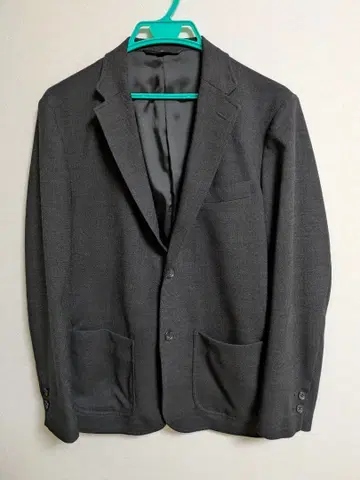 [ 무인양품 ] 다크 그레이 테일러드 자켓 M 사이즈