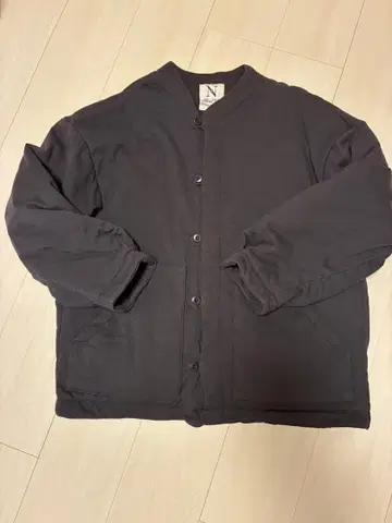 흑먹색 충전솜 블루종