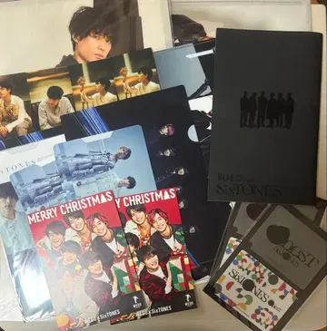 SixTONES 클리어 파일 & 스티커