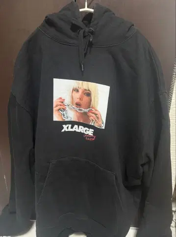 XLARGE 그래픽 후드티 XL 사이즈 블랙