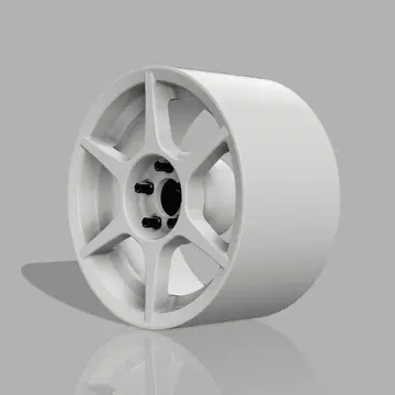 1/24 프라모델 휠 P1 레이싱 16타입