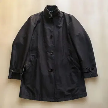 TAKAQ 트렌치코트 스트라이프