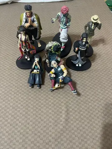 애니메이션 피규어 세트 8체