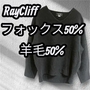 RayCliff 폭스 50% 양모 50% 스웨터