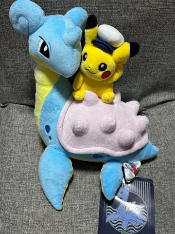 WCS2023 피카츄 라프라스 봉제 인형