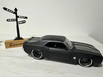 Jada Toys 1969 CHEVY CAMARO 1/24 매트 블랙