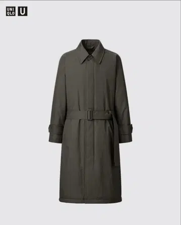 패디드 스텐카라 코트 유니클로 U M 충전솜