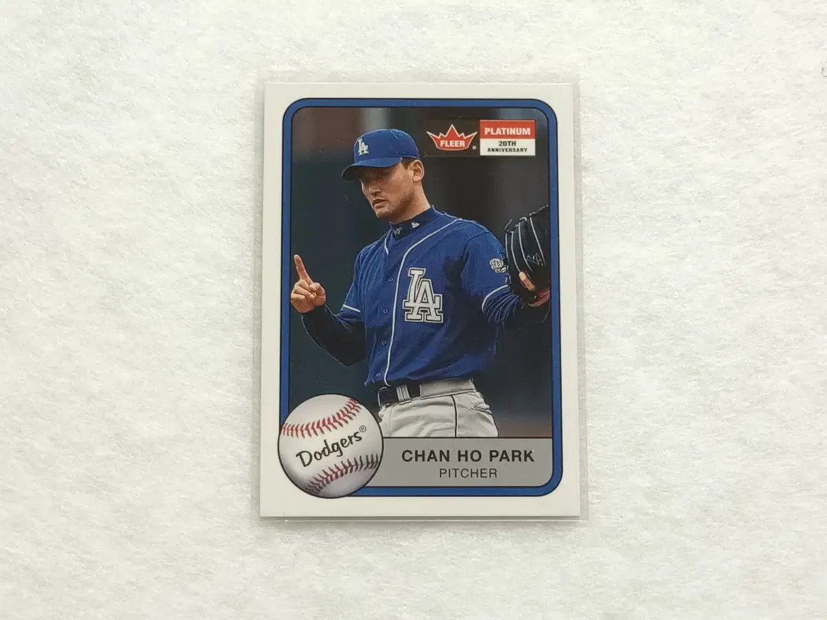 [MLB] 2001 FLEER 박찬호 LA다저스 스포츠카드