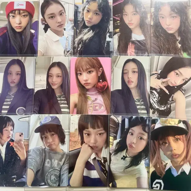 뉴진스 앨포판매 / 포카 / 김민지 강해린 팜하니 다니엘 이혜인 / 앨범