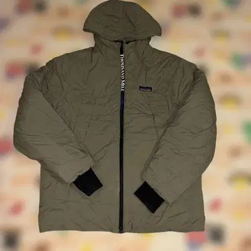 THOUSAND MILE 후드 부착 점퍼 아웃도어