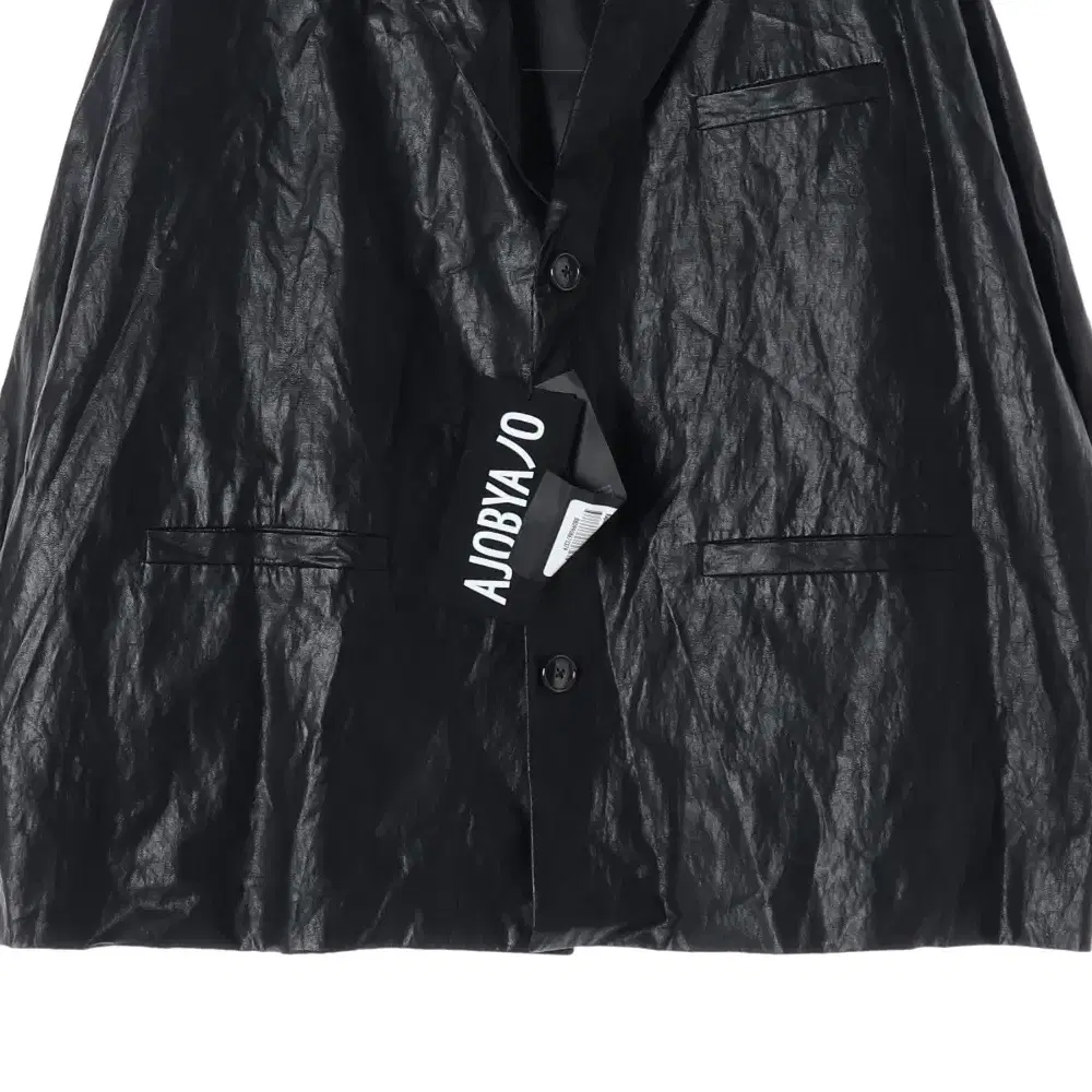 New Product) Ajo by Ajo Eco Leather Blazer Leather Jacket Jacket 