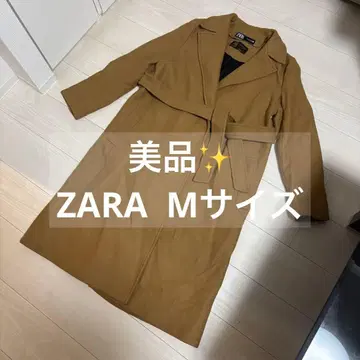 새상품급 ZARA 허리 벨트 포함 체스터 코트