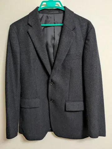 [유니클로] 다크 그레이 테일러드 자켓 M