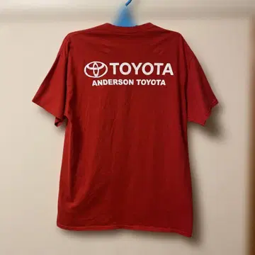 TOYOTA ANDERSON TOYOTA T셔츠 레드