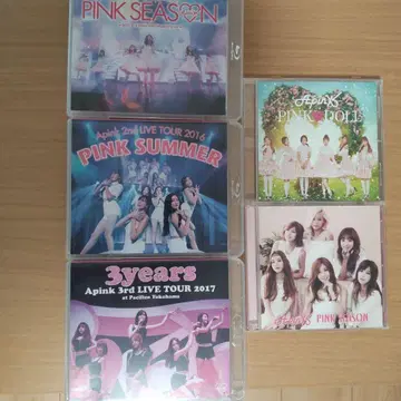 Apink 라이브 Blu-ray 3장 & CD 2장 세트