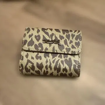X-girl 레오파드 무늬 지갑