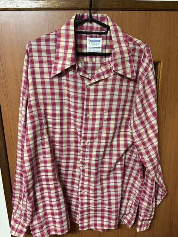 Golden Key 골든키 70s 오픈 카라 셔츠