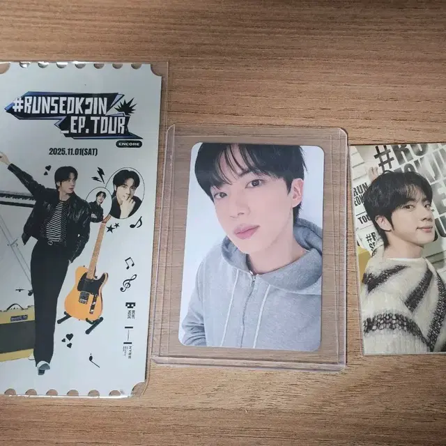 방탄소년단 런석진 아미존&자켓 포카