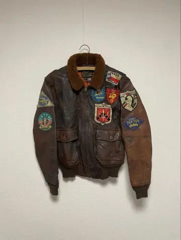 AVIREX USA 탑건 G-1 아비렉스 플라이트 자켓