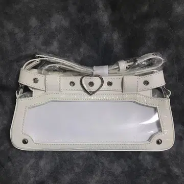 이타백 새상품 숄더백 덕질 화이트 한국 패션