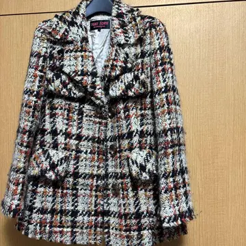 YUKI TORII 체크 무늬 테일러드 자켓